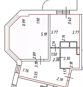 Продается 1-комн. квартира, 49,1 м²