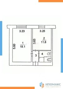 Продается 1-комн. квартира, 35,7 м²