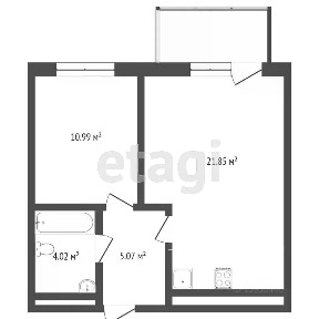 Продается 1-комн. квартира, 39,5 м²
