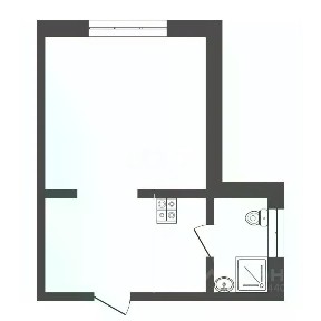 Продается студия, 21 м²