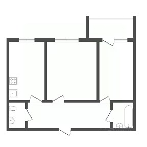 Продается 2-комн. квартира, 61,1 м²
