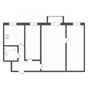 Продается 3-комн. квартира, 56,6 м²