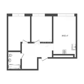 Продается 2-комн. квартира, 63,9 м²