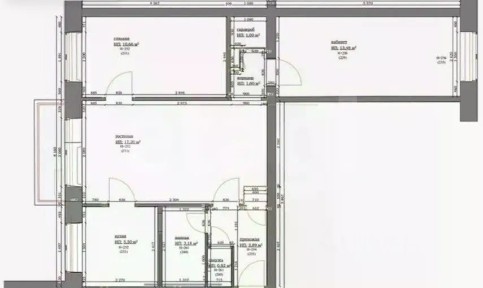 Продается 3-комн. квартира, 59,6 м²