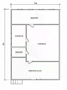 Продается 1-этажный дом, 42 м²