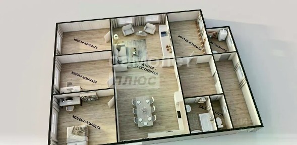 Продается 1-этажный дом, 130 м²