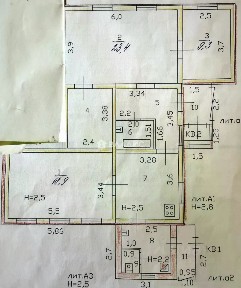 Продается 1-этажный дом, 95 м²