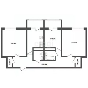 Продается 3-комн. квартира, 77 м²