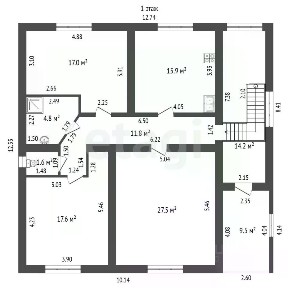 Продается 2-этажный дом, 288 м²