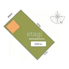 Продается 1-этажный дом, 130 м²