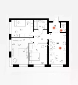 Продается 4-комн. квартира, 76,4 м²
