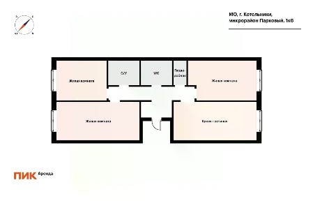 Сдается 3-комн. квартира, 79,8 м²