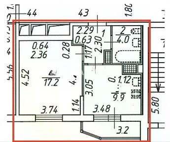 Продается 1-комн. квартира, 36,6 м²