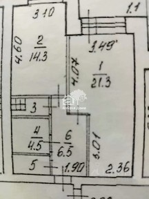 Продается 1-комн. квартира, 50 м²