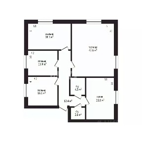 Продается 4-комн. квартира, 126 м²
