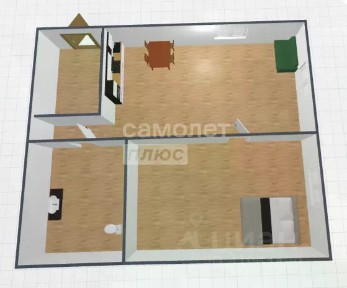 Продается 1-этажный дом, 18 м²