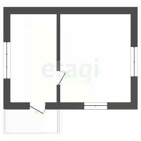 Продается 1-этажный дом, 40 м²