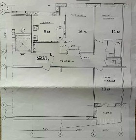 Продается 3-комн. квартира, 63,3 м²