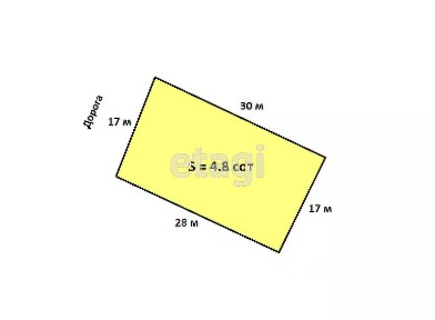 Продается участок, 4,8 сот.