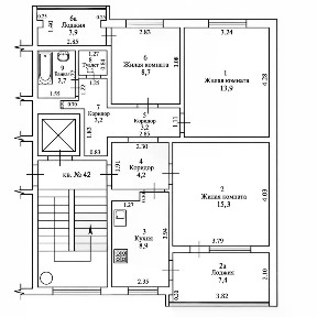 Продается 3-комн. квартира, 61,2 м²