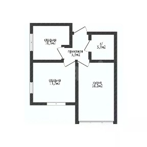 Продается 2-комн. квартира, 44,5 м²