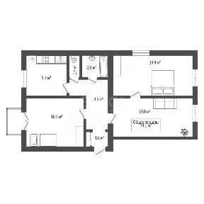 Продается 3-комн. квартира, 79,1 м²