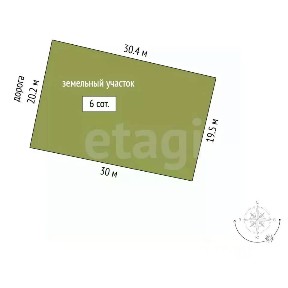 Продается 1-этажный дом, 64,2 м²