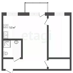 Продается 2-комн. квартира, 45,1 м²