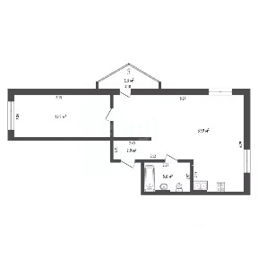 Продается 2-комн. квартира, 63,9 м²