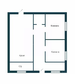 Продается 1-этажный дом, 62,6 м²