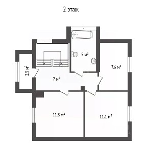 Продается 2-этажный дом, 97,5 м²