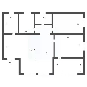 Продается 1-этажный дом, 105,2 м²