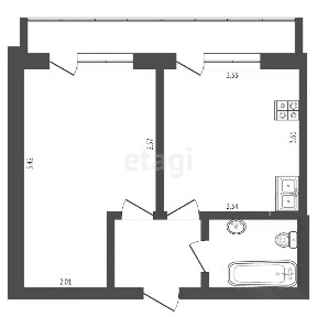 Продается 1-комн. квартира, 30 м²