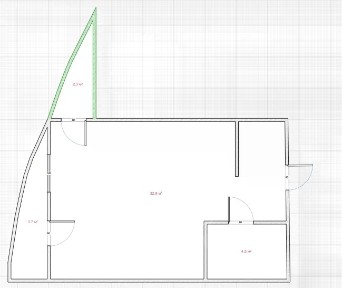 Сдается 1-комн. квартира, 44,7 м²