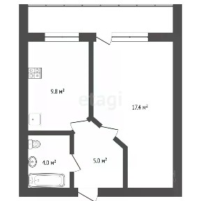 Продается 1-комн. квартира, 36 м²