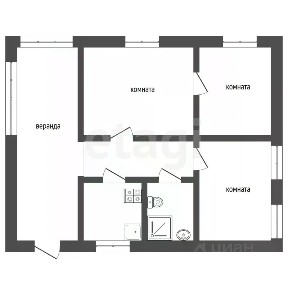 Продается 3-комн. квартира, 56 м²
