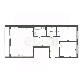 Продается 2-комн. квартира, 75,8 м²