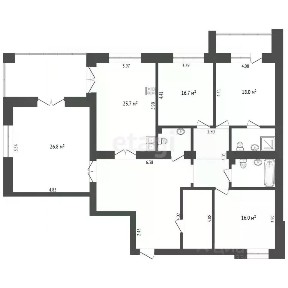 Продается 4-комн. квартира, 169,2 м²