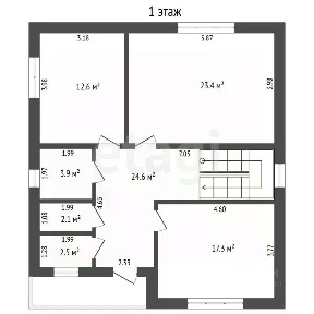 Продается 2-этажный дом, 163,2 м²