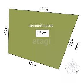 Продается участок, 25 сот.