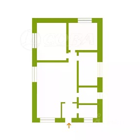 Продается 1-этажный дом, 95 м²