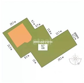 Продается 2-этажный дом, 358 м²