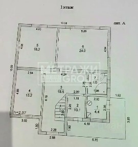 Продается 2-этажный дом, 164,5 м²