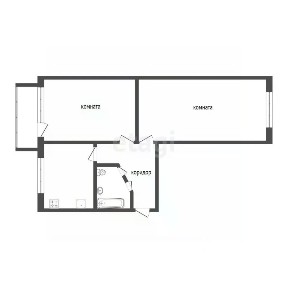 Продается 2-комн. квартира, 44,3 м²