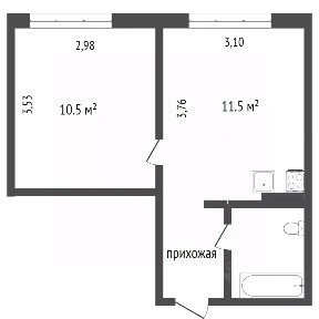 Продается 1-комн. квартира, 35,2 м²