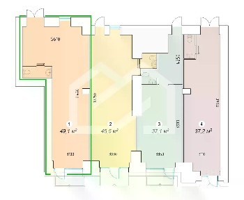 Продается помещение свободного назначения, 49,1 м²