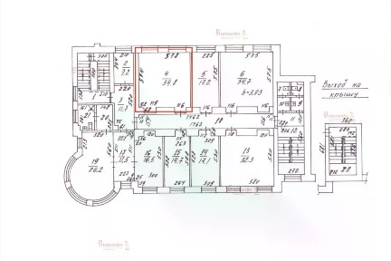 Сдается офис, 34,8 м²