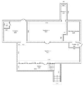 Продается торговая площадь, 190 м²