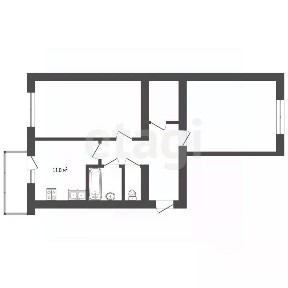 Продается 2-комн. квартира, 71,8 м²