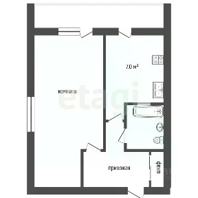 Продается 1-комн. квартира, 36 м²